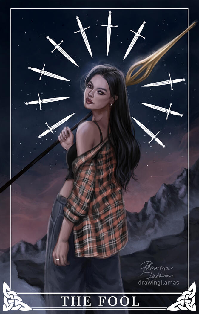 The Fool - tarot commission