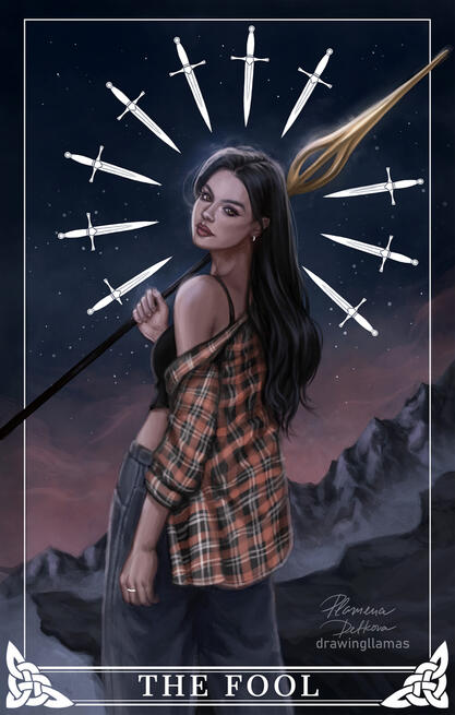 The Fool - tarot commission
