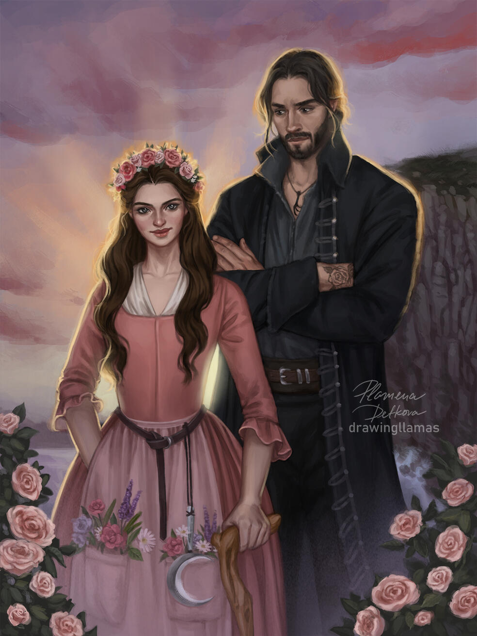 Commission for author Alyxandra Harvey